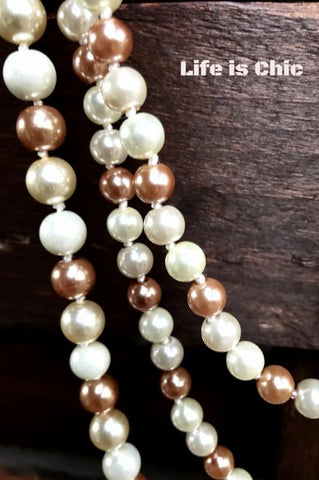 TOUCH OF MAGIC PEARLS LAYERED NECKLACE